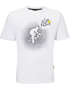 Vrijetijdsshirt Tour De France T-Shirt Wit