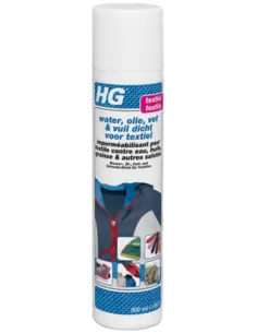 HG spray water-, olie-, vet- en vuildicht voor textiel 300ml NL