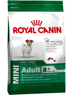 Hondenvoer Royal Canin Size Mini Adult 8+ 4Kg