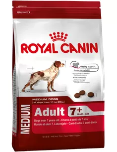 Hondenvoer Royal Canin Size Medium Adult 7+ 4Kg
