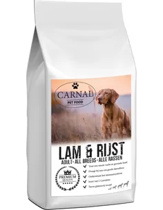 Hondenvoer Carnal Premium Lam & Rijst 10Kg