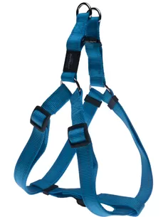 Rogz Fanbelt Step In Harnas Turquoise Reflective 20M