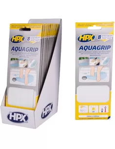 Hpx Aqua Grip Anti-Slip Tape (8 Stuks) Transparant 20mm x 240mm