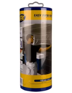 Hpx Easy Mask Film Crêpepapier + Dispenser 1100mm x 33m