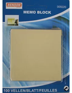 Memo Block 100Vel