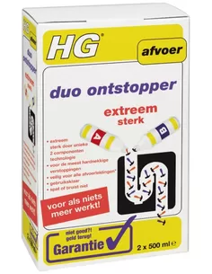 HG Duo Ontstopper 2X 0,5L NL