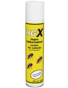 HG X spray tegen kakkerlakken 400ml