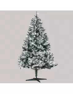 Kerstboom Vancouver Sneeuw + LED Verlichting 210cm