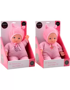 Binnenspeelgoed Baby Rose Soft Doll 30Cm 2 Ass.