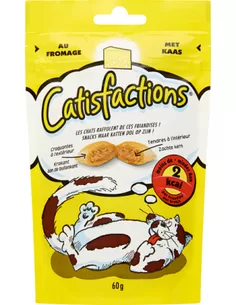 Snack Kat Catisfactions Kaas 60G