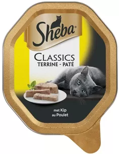Kattenvoer Sheba Alu Classic Kip 85G