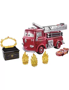 Cars Color Change Red Playset - Fall