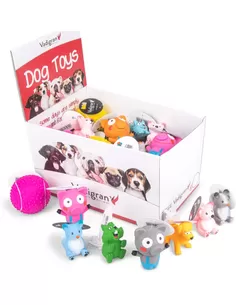 Dierenbenodigdheden Vadigran Speelgoed Hond Latex Mix (Dis 30)