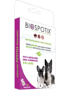 Dierenbenodigdheden Biogance Hond Spot-On Antiparasitair S-M