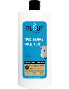 Dierenbenodigdheden Biogance Plouf Hond Witte Vacht Shampoo 400 Ml