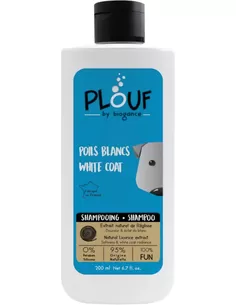 Dierenbenodigdheden Biogance Plouf Hond Witte Vacht Shampoo 200Ml