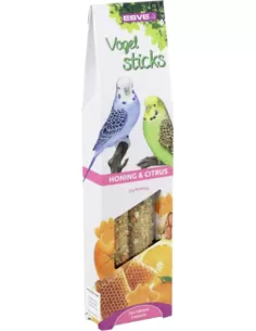 Snack Vogel Esve Vogelsticks Parkiet Citrus-Honing(2)