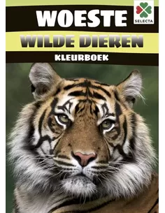Woeste Wilde Dieren - Kleurboek