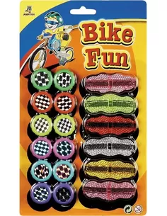 Spaakdecoratie Bike Fun spaakreflectoren