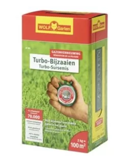Meststoffen Wolf Turbo Natura Bio Herstel Kale Plekken 25 M2