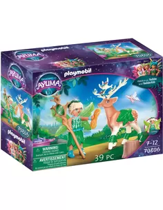 Playmobil Magic Surprise Forest Fairy Met Totemdier 70806