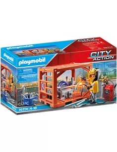 Playmobil Cargo Container Productie