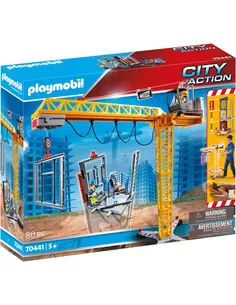 Playmobil City Action Rc Bouwkraan Met Bouwonderdeel 70441