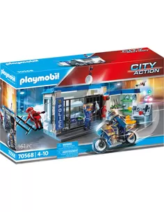 Playmobil City Action Politie Ontsnapping Uit De Gevangenis 70568