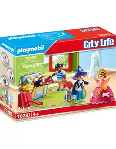 Playmobil City Life Kinderen Met Verkleedkoffer 70283