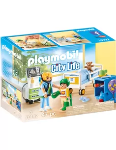 Playmobil City Life Kinderziekenhuiskamer 70192