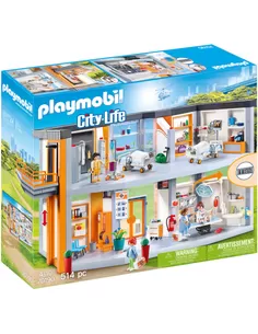 Playmobil City Life Groot Ziekenhuis Met Inrichting 70190