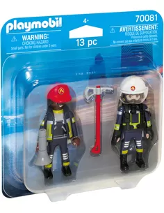 Playmobil Duo Packs Duopack Brandweerlui