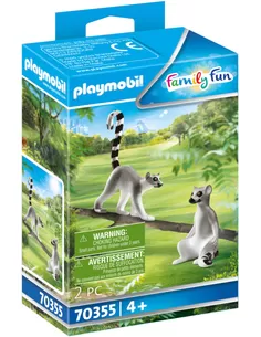 Playmobil Family Fun Koppel Ringstaartmakis