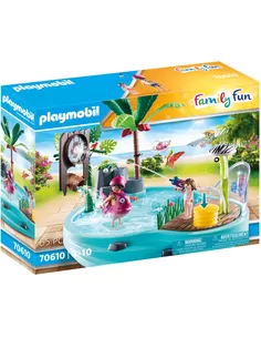Playmobil Family Fun Leuk Zwembad Met Watersplash