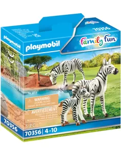 Playmobil Family Fun 2 Zebras Met Baby
