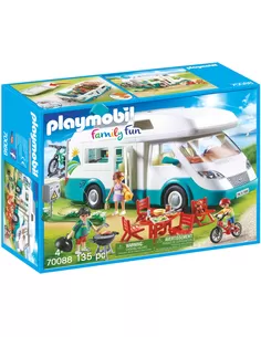 Playmobil Family Fun Mobilhome Met Familie