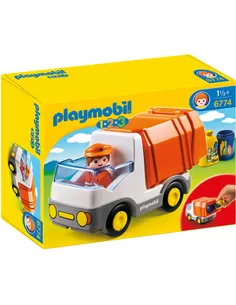 Playmobil 1.2.3 Vuilniswagen 6774