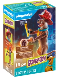 Playmobil Scooby-Doo ! Verzamelfiguur Brandweerman