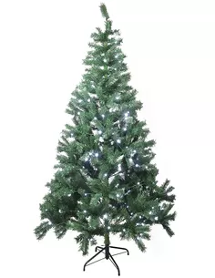 Kerstboom Montreal Natural + Led Verlichting 150Cm