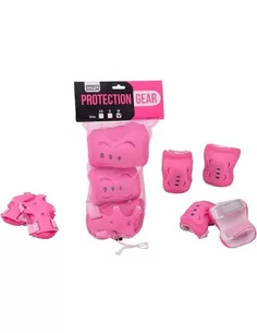 Speelgoed Bescherm Set Roze/Wit, 4X Xs, S, M