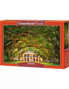 Puzzel Castorland Oak Alley Plantation - 1000 Stukjes 68 x 47 cm