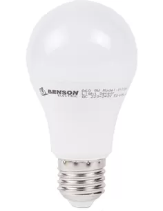 Verlichting Led Lamp E27 A60 9W + Dag/Nacht Sensor Warm Wit
