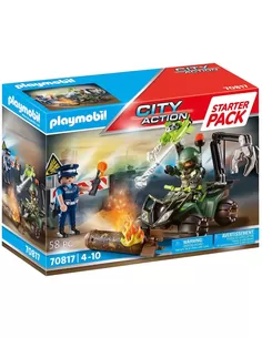 Playmobil Starterpack Politie: Gevarentraining 70817