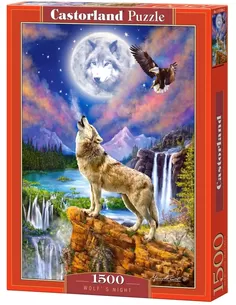 Puzzel Wolf'S Night - 1500 Stukjes