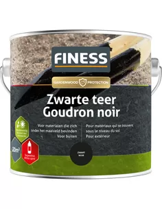 Zwarte teer Finess 2,5L