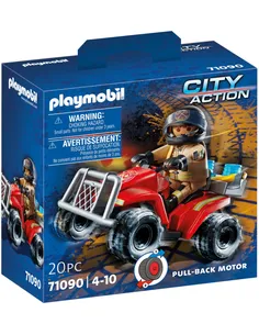 Playmobil Brandweer - Speed Quad