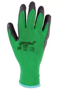 Werkhandschoen Gevavi XL Groen 10 paar