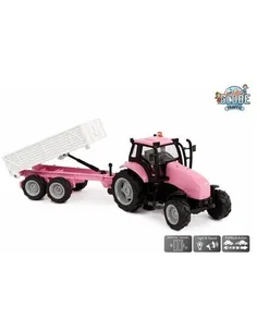 Speelgoed Tractor Met Aanhanger 25Cm