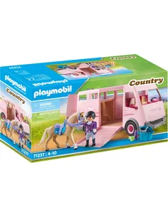 Playmobil Paardentransportwagen