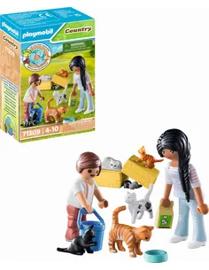 Playmobil Kattenfamilie 71309